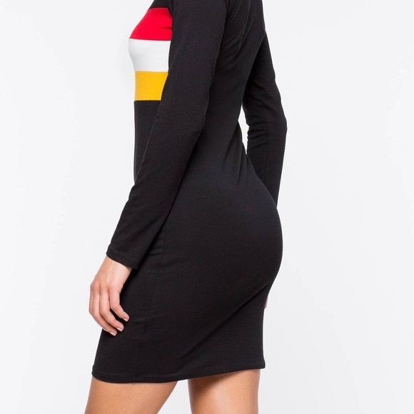 agaci half zip body con dress - Picture 6 of 6